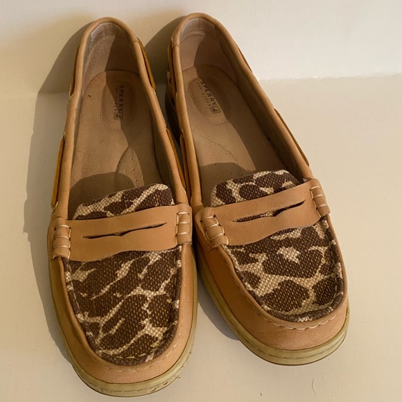 Cheetah print, Sperry top sider, women’s sz 9.5M - Picture 2 of 12